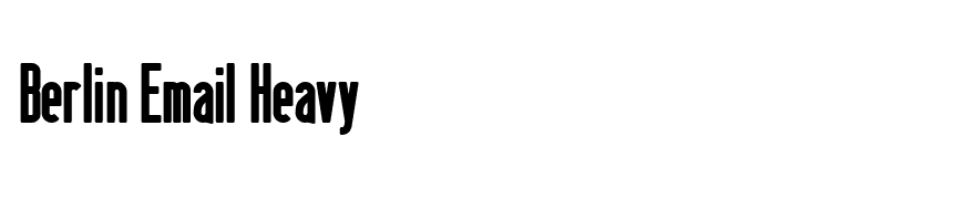 Berlin Email Heavy