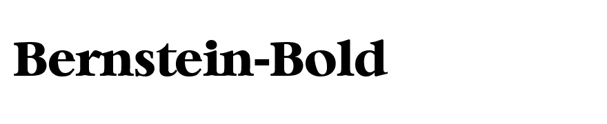 Bernstein-Bold