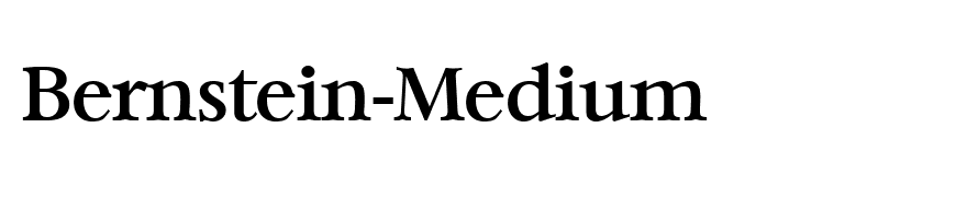 Bernstein-Medium