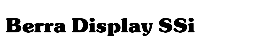 Berra Display SSi