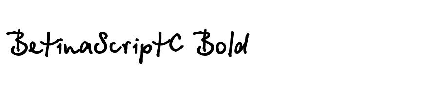 BetinaScriptC Bold