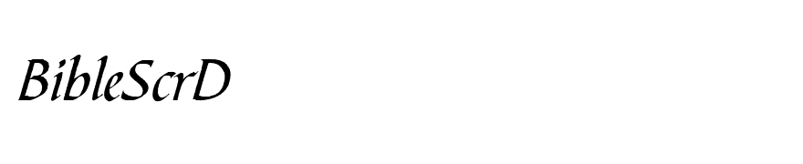 BibleScrD