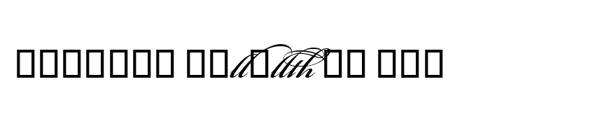 Bickham Script MM Lig