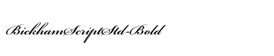 BickhamScriptStd-Bold
