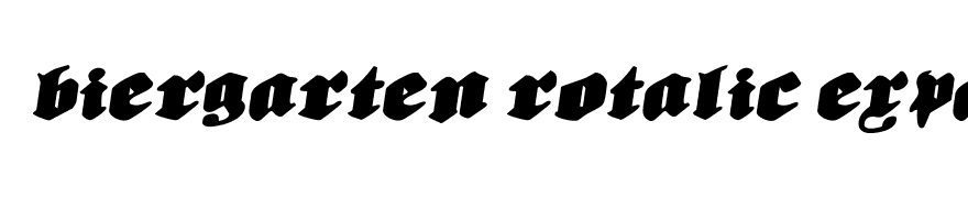 Biergarten Rotalic Expanded