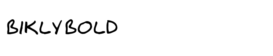 Bikly Bold