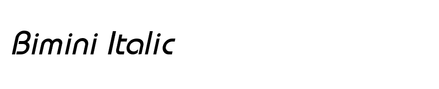 Bimini Italic
