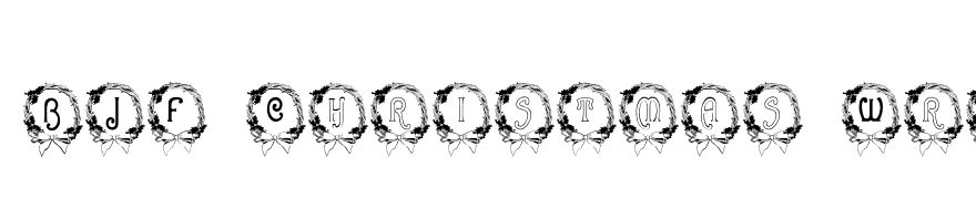 BJF Christmas Wreath