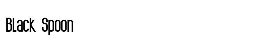 Black Spoon