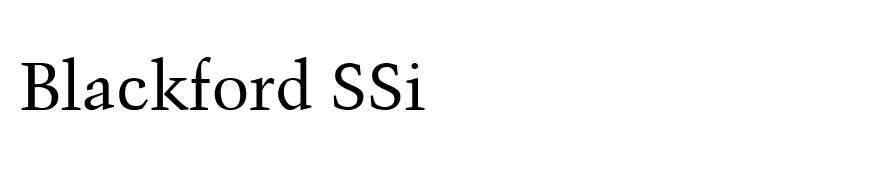 Blackford SSi