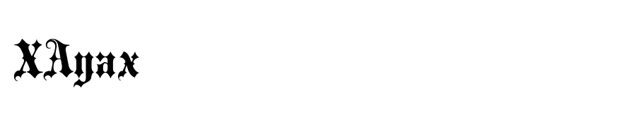 Blackletter ExtraBold