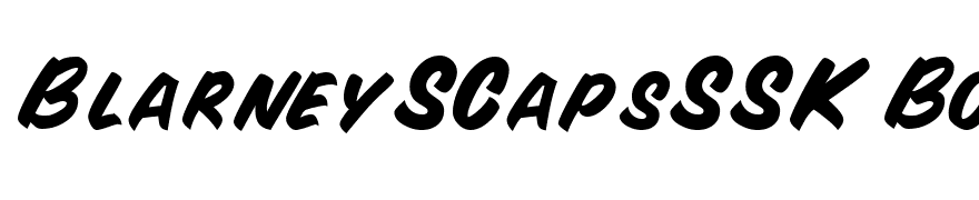 BlarneySCapsSSK Bold