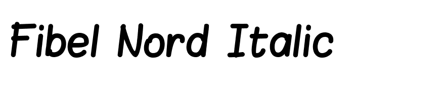 Blokletters Viltstift