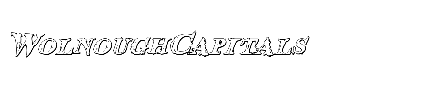 Blood Crow Shadow Italic