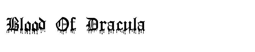 Blood Of Dracula