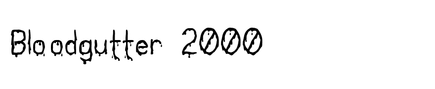 Bloodgutter 2000
