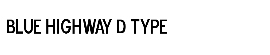 Blue Highway D Type