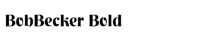 BobBecker Bold