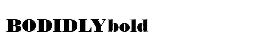 BODIDLYbold