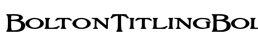 BoltonTitlingBold