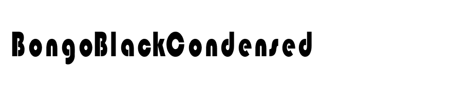 BongoBlackCondensed