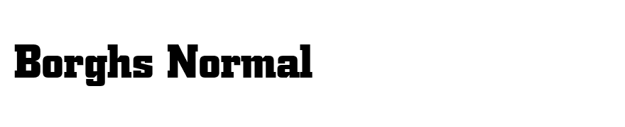 Borghs Normal