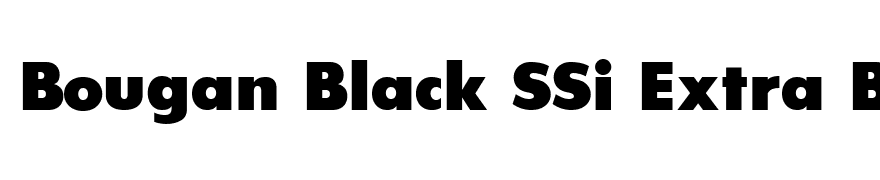 Bougan Black SSi Extra Bold