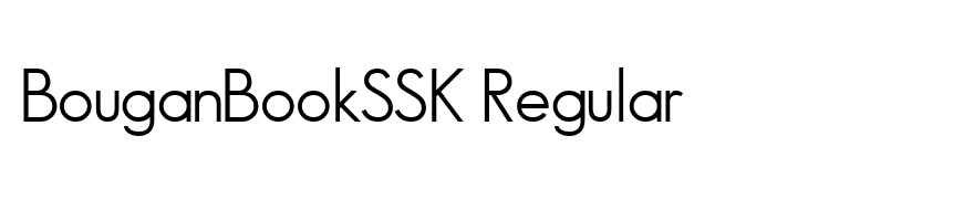 BouganBookSSK Regular