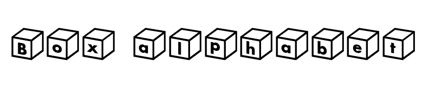 Box alphabet