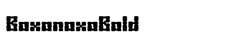 BoxonoxoBold