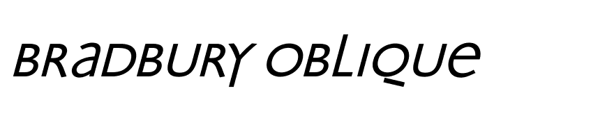 Bradbury Oblique