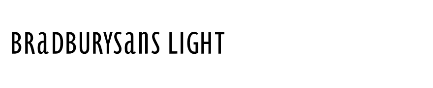 BradburySans Light