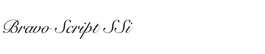 Bravo Script SSi