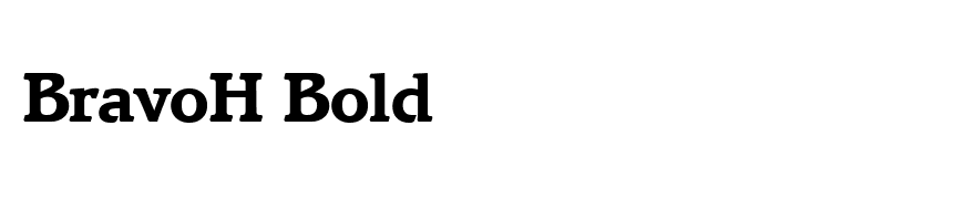 BravoH Bold