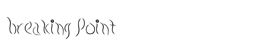 Breaking Point