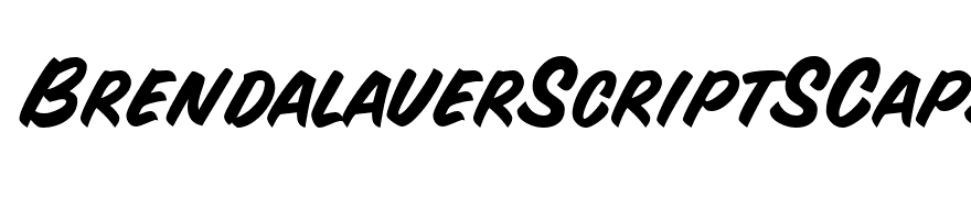 BrendalauerScriptSCapsSSK Bold