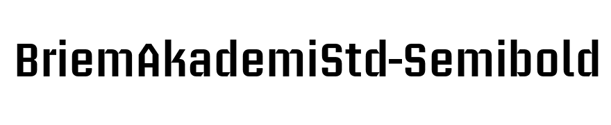 BriemAkademiStd-Semibold