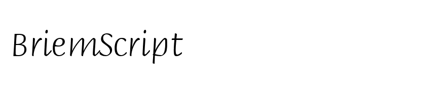 BriemScript