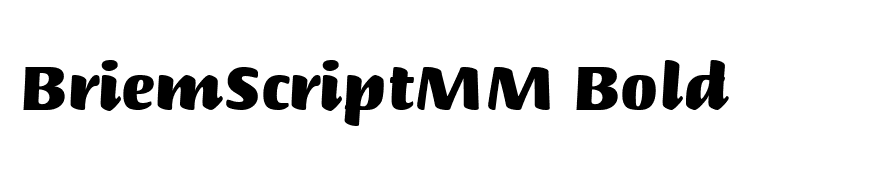 BriemScriptMM Bold