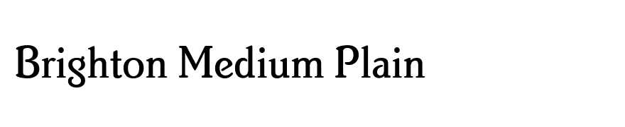 Brighton Medium Plain