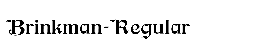 Brinkman-Regular