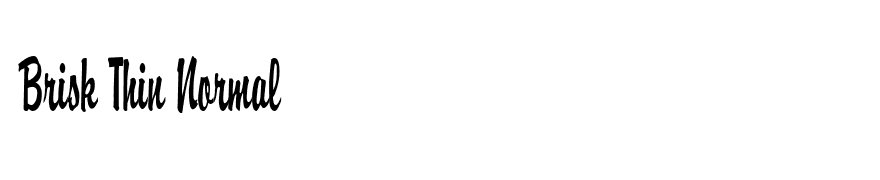 Brisk Thin Normal