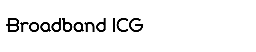 Broadband ICG