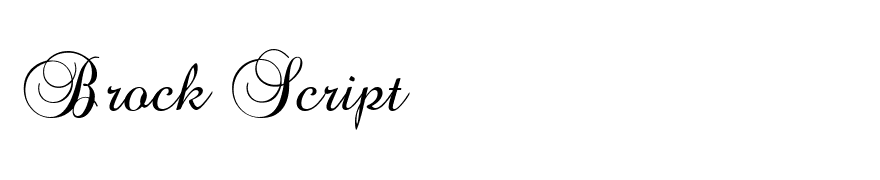 Brock Script
