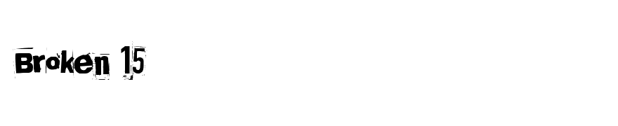 Broken 15