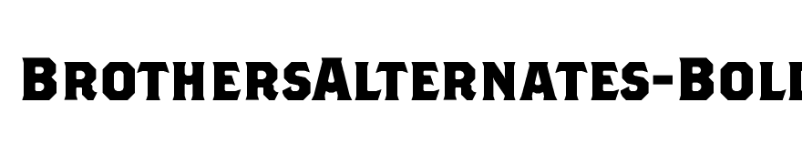 BrothersAlternates-Bold