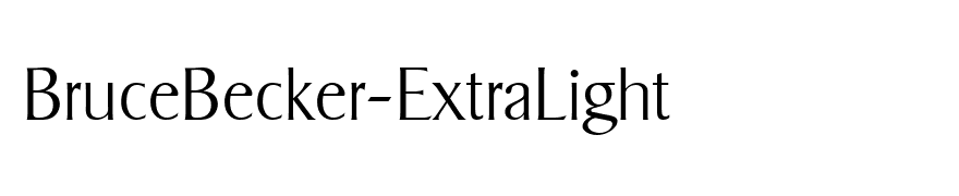 BruceBecker-ExtraLight