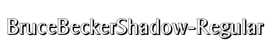 BruceBeckerShadow-Regular