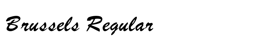 Brussels Regular