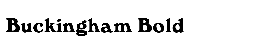 Buckingham Bold